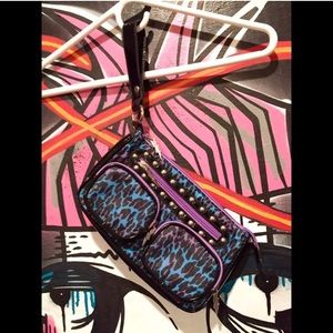 COPY - Betsey Johnson Betseyville Cheetah Print Wristlet